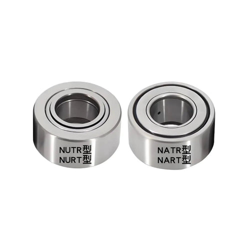 One Piece Support Roller Needle Bearing Pre Lubricated For Hydraulic Cylinders And Industrial Frames Built Tough Drop In Replacement. Silver metal roller bearings.