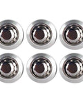 Close-up of New Fender Washers Kit Silver Finish For Cars, Heavy Duty Hardware Set for easy installation in automotive projects.
