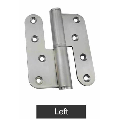4 Inch Detachable L Shaped Cabinet Hinge With Rounded Corner Release In 304 Stainless Steel Left Hand For Wood And Fire Doors
