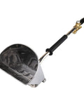 Professional Pneumatic Paint Sprayer And Cement Mortar Shooter With Stainless Steel Hopper for roofs and ceilings, featuring brass valve and ergonomic handle.