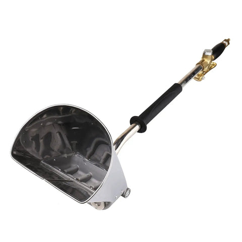 Professional Pneumatic Paint Sprayer And Cement Mortar Shooter With Stainless Steel Hopper for roofs and ceilings, featuring brass valve and ergonomic handle.