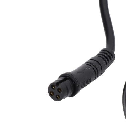 Close-up of connector cable for Eight Gang LED Touch Control Switch Panel With Dimmable Relay System For Trucks Boats ATVs UTVs SUVs and RVs