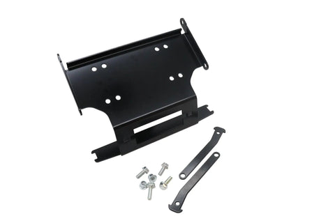 Honda Talon 1000 SXS Winch Mounting Kit Built From Three Sixteenth Inch Steel And Powder Coated For Durability Fits VRX 25 35 45 And AXON 35 45 55 Winches Bolt On Off Road Recovery Accessory For UTV