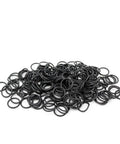 Get This Black Nitrile Gasket Kit With 100 Count Of Nbr Oil Resistant Seal Rings Perfect For Car Auto Repair Plumbing And Home Diy Projects Available In Multiple Thicknesses From 1 5mm To Fit Small Holes Or Machine Hardware With Easy Waterproof Sealing. A pile of black rubber seal rings