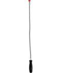 Flexible Magnetic Pickup Tool With 24 Inch Reach And 4 Pound Capacity for grabbing lost nuts bolts screws, black handle, silver shaft