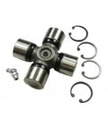 Premium Front Universal Joint For Land Rover Defender 2011-2016, durable metal U-joint with clips and grease fitting.