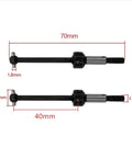 2 Pack Steel Drive Shaft CVD 40mm For 3Racing Sakura TB03 Tamiya 1X10 RC Drifting Car Upgrade Accessories Heavy Duty Alloy Axles