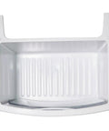 Pan Frame Assembly For Appliance WR32X26248 Replacement Part Fits PS11759188 And WR32X10369 OEM Quality Durable Easy Install For Kitchen And Laundry Appliances white plastic front view
