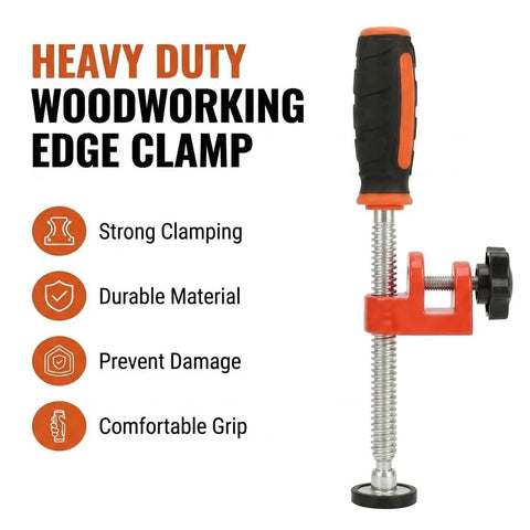Premium Heavy Duty Woodworking Clamp With High Carbon Steel Build Made For Real Carpenters And Serious Diy Builders Cranking Out Shop Projects With Dead Serious Grip And Zero Flex