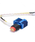 Kickin Up Your Print Game With This Real Deal 3D Printer Hot End Mod Kit Compatible With X1C And P1S Upgrades featuring a blue heat break.