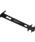 Bike Chain Wear Indicator Tool For Mountain, Road, And Folding Bikes, Carbon Steel Chain Checker To Detect 0.75 Percent And 1 Percent Wear.