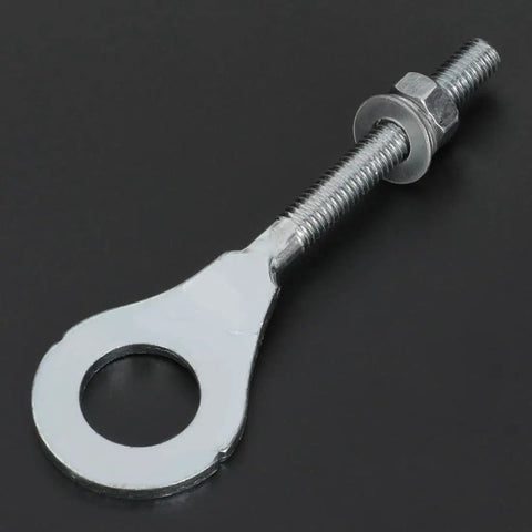 Steel rear chain tensioner axle adjuster 15mm for Coleman CT200u CT200u-EX Baja MB200 Massimo MB200 mini bike and ATV close-up