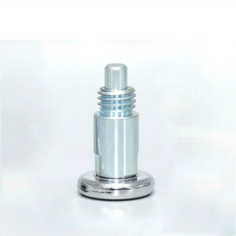 Built Tough Spring Plunger Index Pin Locator Screw M10 Fine Thread And M8 Coarse Thread Shop Floor Ready Hardware Fastener with knurled grip.