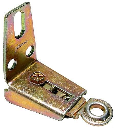 Component of 36 Inch Bifold Closet Door Hardware Kit, Top Hung Folding Door System, Pro Grade Residential, Easy Install No Drilling