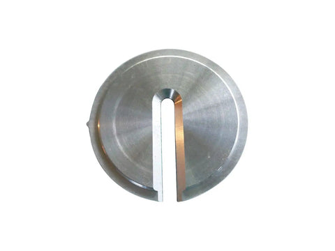 Genuine Upgrade For Delta 28 560 Band Saw Table Insert Heavy Duty Aluminum Plate with slot for blade path coverage.