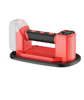 Heavy Duty Electric Vacuum Suction Cup Lifter For Granite Tile And Glass With Beefy Copper Motor Delivering Killer Lockdown Grip And Lightning Fast Pump Tech On Any Job Site, side view.