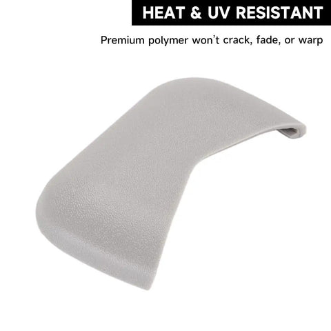 Sun Visor Cap Clip 964203JA0A For Nissan Pathfinder Altima Murano Rogue Maxima Grey Plastic Mirror Cover Direct Fit Replacement