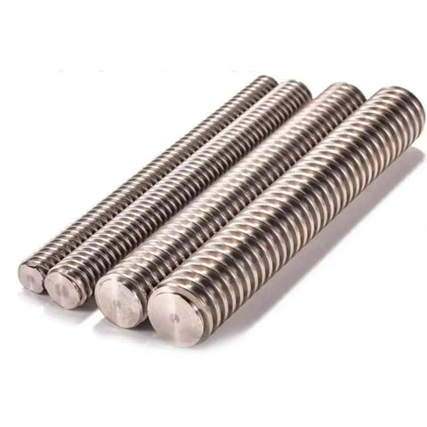 Beefy Heavy Duty T20 Leadscrew With 20mm Diameter Brass Nut Length From 100mm To 1000mm CNC And 3D Printing Ready Standard T20 Mount 8mm Lead 4 Start Smooth Precise Motion For DIY Machining, four threaded steel leadscrews