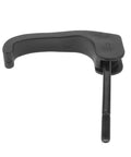 Ergonomic Keyboard Stand Height Adjustment Knob Replacement For Electronic Pianos Heavy Duty Anti Slip Handle Universal Rack Support Smooth Tilt And Elevation Control Quick Install Spare Part, black plastic