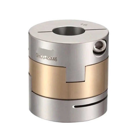 Heavy Duty Stainless Steel Flexible Shaft Coupler 5Mm By 8Mm Bore Oldham Rotary Link For CNC Gearbox, precision connector image.