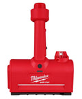 M12 Air Tip Utility Nozzle Gonna Handle Any Mess Without Raising Hell Silver Hand Vac Attachment in red color, designed for cleaning.