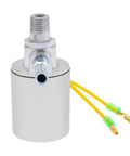 Air Horn Solenoid Valve One Quarter Inch NPT For 12V And 24V DC Systems, Heavy Duty Electric Valve With Chrome Plated Metal Housing