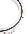 Top Shelf 30x55x10mm Crossed Roller Bearing Rb3010 Fully Sealed C0 Clearance close-up showing double seal design and steel alloy.