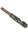 Beefy 13/16 Inch Drill Bit for Metal With 1/2 Inch Shank, 135 Degree Split Point, High Speed Steel, HSS Drill Bit for Metals Wood Plastics and Composites, Fast Cutting, Long Lasting, Silver Finish