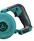 Close-up of handle and motor housing of Compact Cordless Leaf Blower Delivering Hella Powerful 167 Mph Airflow And Variable Three Speed Control.