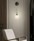 Top Shelf High Quality Brushed Brass Wall Sconce Paired With Frosted Glass Globe Led Bathroom And Bedroom Vanity Light Adjust Your Space With This Durable Fixture Dropping Real Modern Style in a contemporary room.