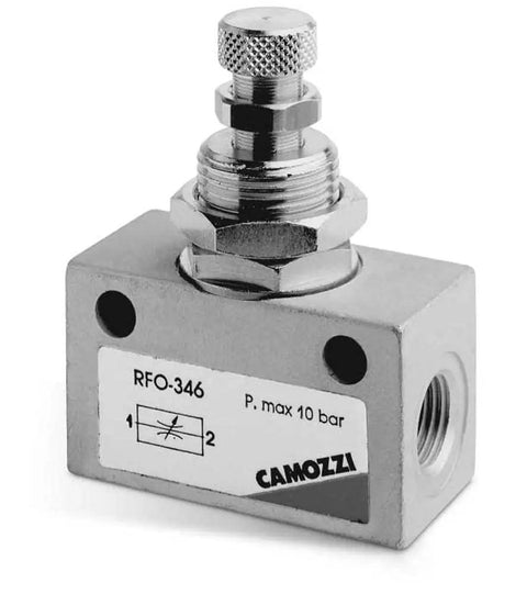 Kickass Bidirectional Flow Control Valve Built For Smooth Industrial Pneumatic Setups With Quick Plug And Play Install To Handle High Pressure Loads Like A Champ Every Day
