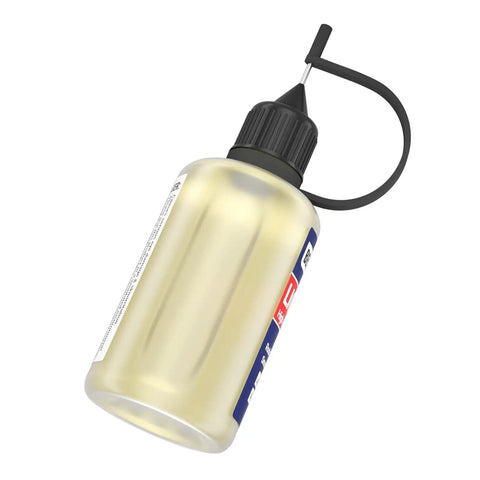 No Clean Liquid Solder Flux Dropper For Electronics Soldering Rosin Flux Solder Easy Squeeze Bottle 30 mL angled view