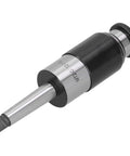Close-up of MT2 Morse Taper Shank GT12 110L Collet Chuck Holder with Overload Telescopic Buffer, CNC lathe tool