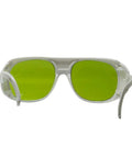 Kick Ass Eye Safety Protection Goggles for 1064NM YAG Laser Cutting and Welding with OD Plus Four Absorbing Filter, green lenses