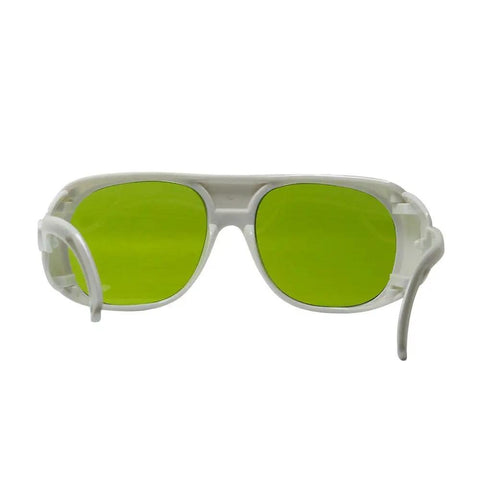 Kick Ass Eye Safety Protection Goggles for 1064NM YAG Laser Cutting and Welding with OD Plus Four Absorbing Filter, green lenses