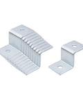 8 Pack Heavy Duty Z Brackets For 1.57 x 1.57 Inch Strut Channel 2 Hole Mounting, Thickened Electro Galvanized Steel, Built To Last