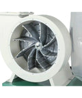 2 HP Canister Dust Collector With Aluminum Impeller From Polar Bear Series for woodworking shops showing aluminum impeller close-up