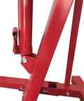 Heavy Duty 2 Ton 4000 Lbs Engine Hoist Cherry Picker With Telescopic Boom hydraulic mechanism detail.