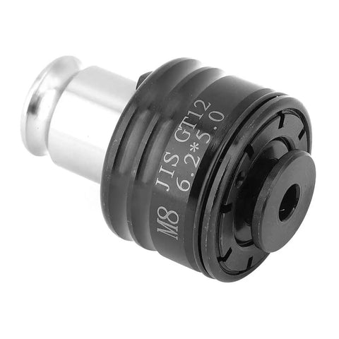GT12 Compact Tapping Collet Chuck For Drill Accessories with M8 threading visible, featuring top-notch torque control and quick-change design.