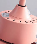 Close-up of the motor housing of a Quiet Ceiling Fan With Built In Light And Remote Control Energy Saving Air Circulator.