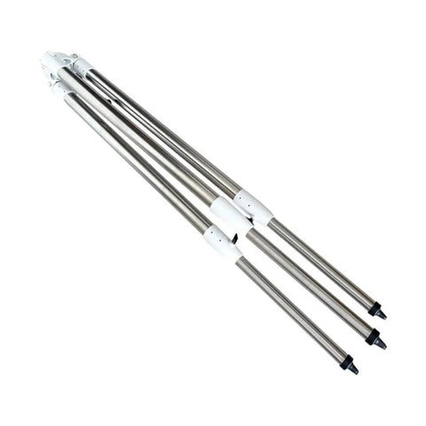 Ergonomic Telescope Mount Stand For EQ3D And HEQ5 Tripods, 1.75 Inch Steel Legs With Accessory Disk, folded view