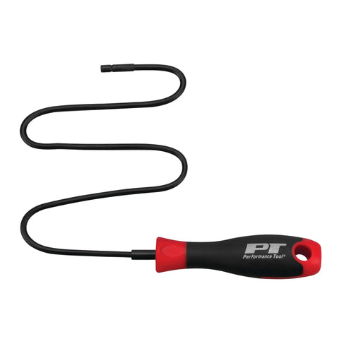 W83192 Flexible Long Neck Magnetic Pickup Tool With 4mm Magnetic Head And 1.5 Lb Capacity For Grabbing Nuts Bolts And Small Metal Parts From Tight Confined Spaces