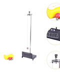 Durable Iron Pendulum Science Kit For Classroom Demonstrations With Ball Base, showing pendulum stand and measurement details.