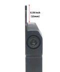 Side view of Beefy Grooving Tool Holder MGEHR1212-2 For CNC Lathe with 0.59 inch width, showing heavy-duty alloy steel body.
