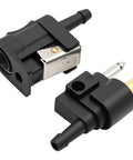 1/4 Inches 6mm Barb Female Fuel Line Quick Connector and 1/4 Inches 6mm Barb Male Fuel Line Connector for Yamaha Outboard Motor
