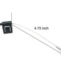 Solid As A Rock Recliner Pull Handle With Integrated Spring Release Cable For Sofa Chair Mechanism 4.75 inch exposed trigger and cable length.