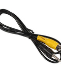 All In One Inspection Camera Kit With Color LCD Monitor cable showing connectors, part of flexible three foot gooseneck.