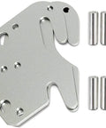 Universal Wood Bed Rail Hook Plates Featuring Snug 7 Hole Grip Heavy Duty Headboard Frame Connectors Built Tough Replacement Hardware parts, metal