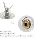 Close-up of Replacement Beefed Up Ice Crusher Blade Kit with metal and copper components for classic blenders.