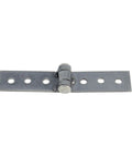 3 Inch Silver Stainless Steel Folding Butt Hinges For Furniture Doors Frameless Glass Windows 2 Pack, 6 Hole, 84mm x 16mm x 1.5mm, 200 Degree Opening, Durable Crafts Hinge Set